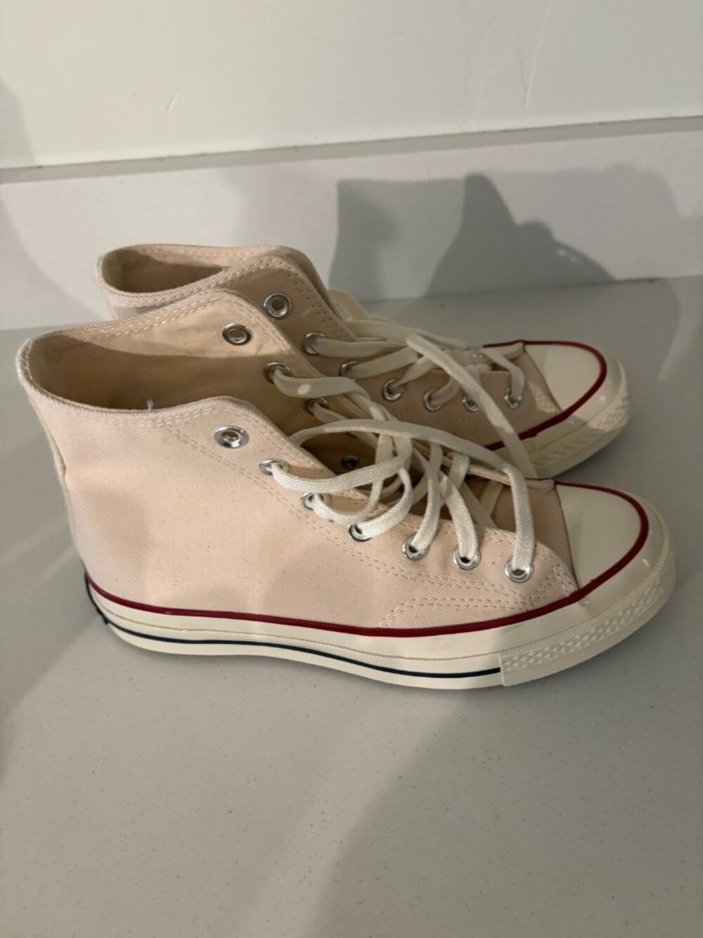 Converse Chuck 70 High Top Sneakers | Parchment Cream | Men's 5 Women's 7